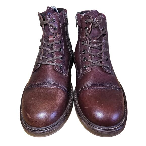 Flexi Country Men\'s Leather ZIp Trail Boots Mens Size 7.5 Womens Size 9 Great